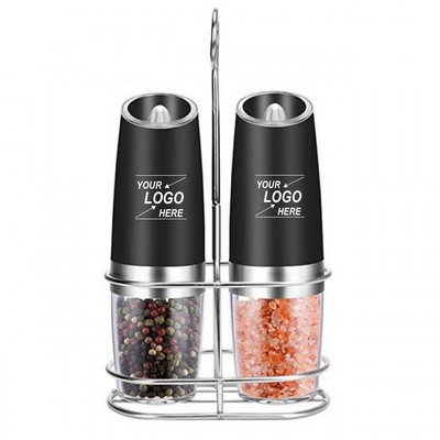 Automatic Gravity Salt and Pepper Grinder Set