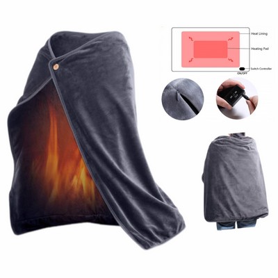 USB Heating Shawl Blanket