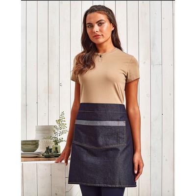 'Domain'" Contrast Denim Waist Apron