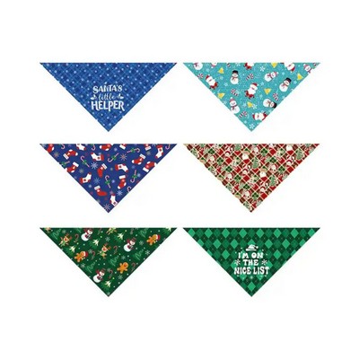 Triangle Style Polyester Pet Bandana