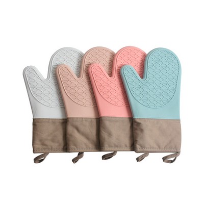 Silicone Oven Mitt With Sleeve