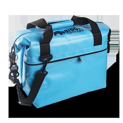 Bison Coolers Blue 12 Can SoftPak Cooler