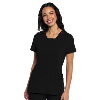 Med Couture - AMP - Women's 4-Pocket V-Neck Scrub Top