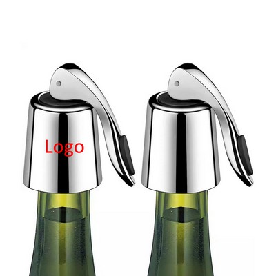 Stainless Steel Wine Stoppers with Silicone Seals