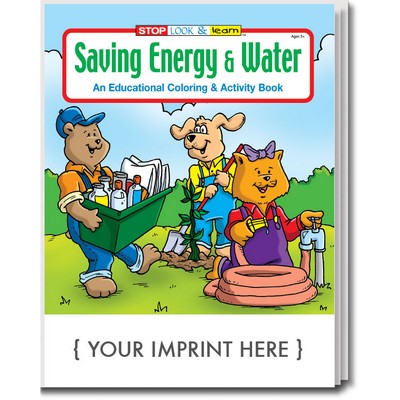 Saving Energy and Water Coloring Book