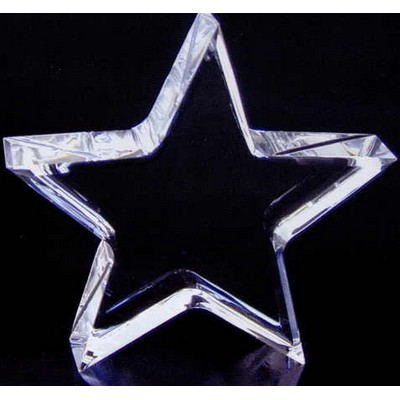 Crystal Star Award (4"x3/4")