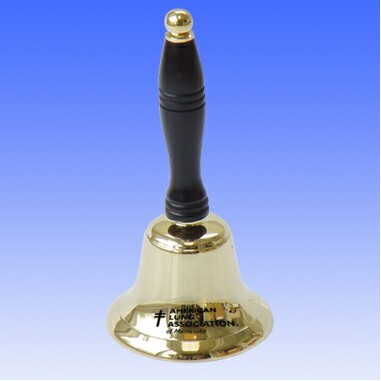 Brass Bell W/Wooden Handle