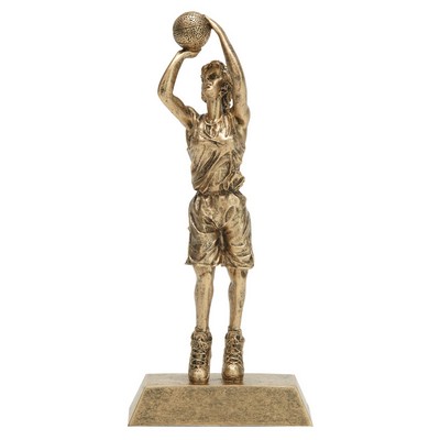 Female Basketball Signature Figurine - 12 1/2"