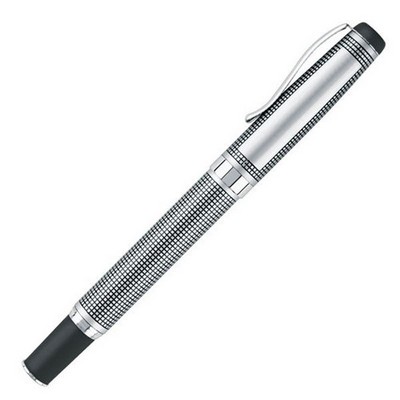 Blackpen Enigma Roller Ball Pen - Silver