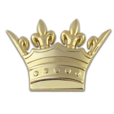 Crown Lapel Pin