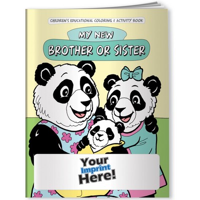 Coloring Book - My New Brother or Sister