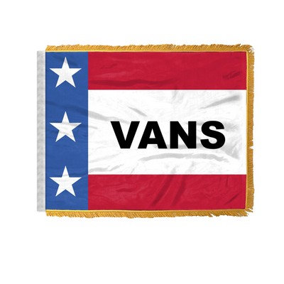 Patriotic Vans Antenna Flags 12x18 inch