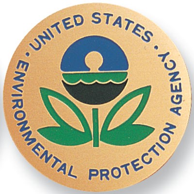 2" U.S. Environmental Protection Agency Etched Enameled Medallion Insert Disc