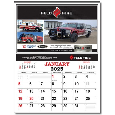 Custom 12 Photo Wall Calendar