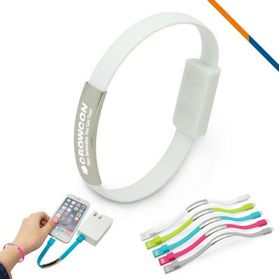 Samoyed Charging Cable White