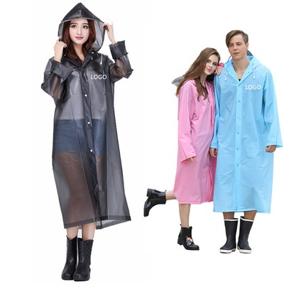 Transparent EVA Rain Jacket