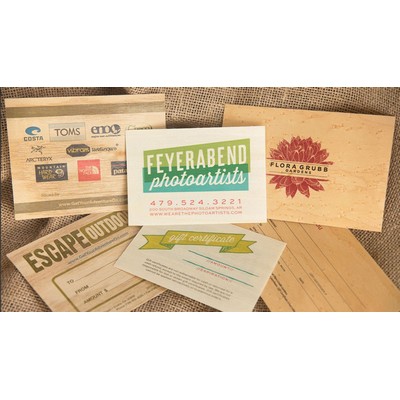 5" x 7" - Wood Veneer Postcards - 1 Sided