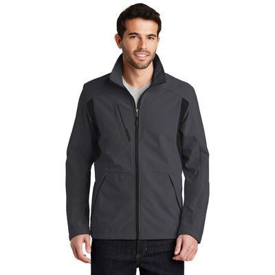 Port Authority® Men's Back Block Soft Shell Jacket