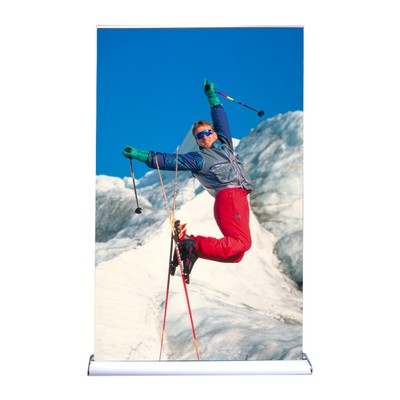 Deluxe Retractable Banner Stand 39" x 80"