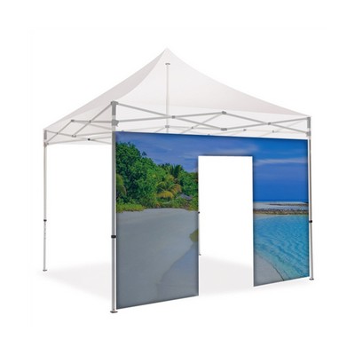 10ft Pop Up Canopy Wall - Rolling Door