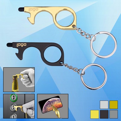 PPE Hygiene No-Touch Door/Bottle Opener w/Stylus