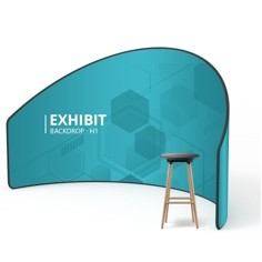 10 ft Exhibit Backdrop H1 Package