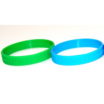 Debossed Silicone Bracelet