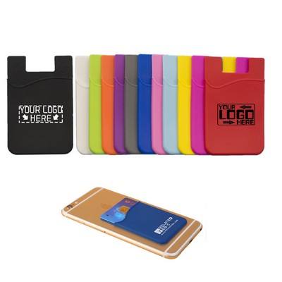 Silicone Card Sleeve/ Phone Wallet