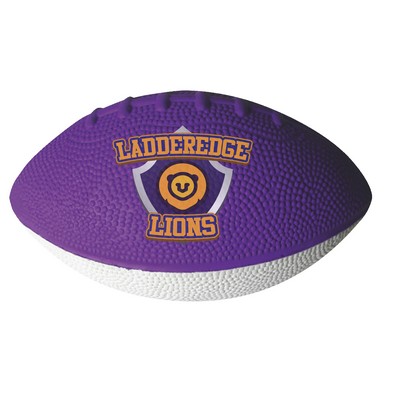 Custom Two-Toned Rubber Football