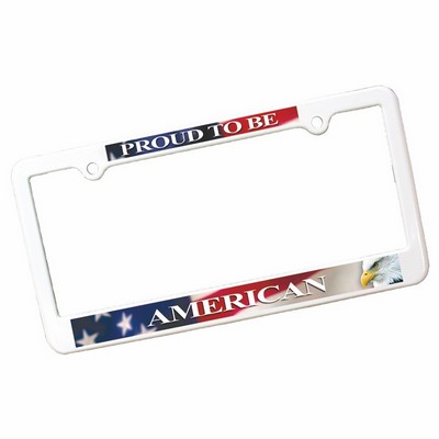 License Plate Frame w/ 4 Holes (Full Color Digital)