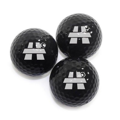 Colored Golf Balls Black