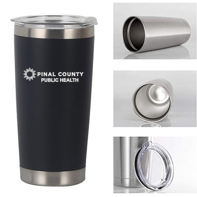 Vacuum-Insulated Stainless Steel Travel Mug