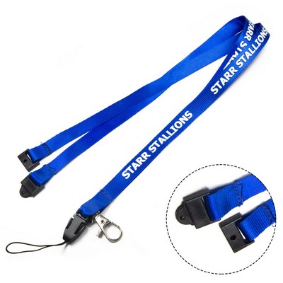 7 Days Rush Nylon Lanyards 5/8"