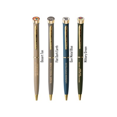 Freedom Collection - Garland® USA Made Hefty Ballpoint Twist Pen | Gold Accents