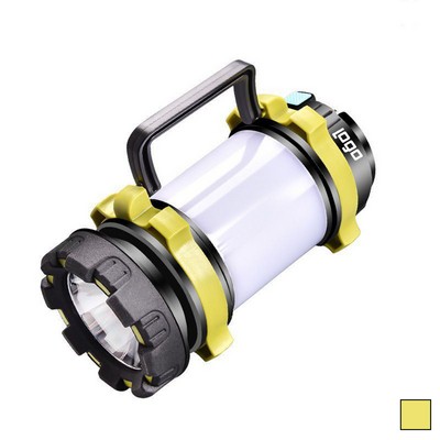 Rechargeable COB Flashlight w/Handle