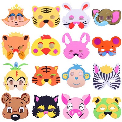 Children's Cartoon Animal Felt Party Eye Mask