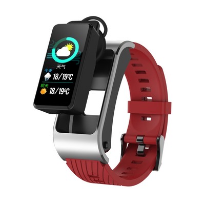 H21 Body Temperature Smart Watch with Silicone Band