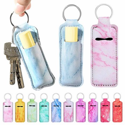 Lip Balm Holder w/Keychain