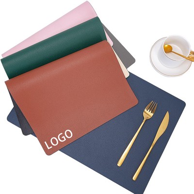 Faux Leather Placemat