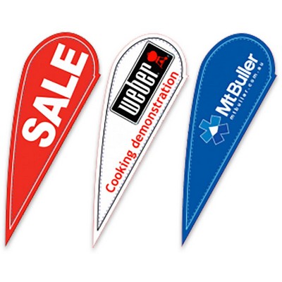 9' Medium Teardrop Banner