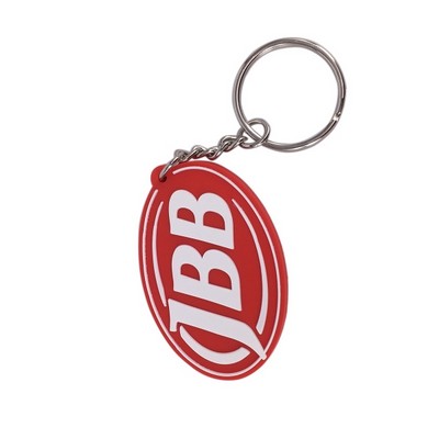 Custom Shaped PVC Keychain