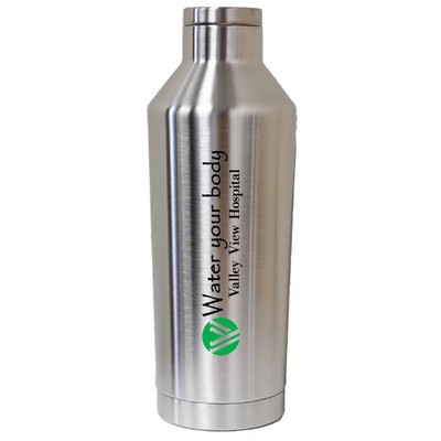 16 Oz. Stainless Steel Vacuum Insulated Thermal Bottle