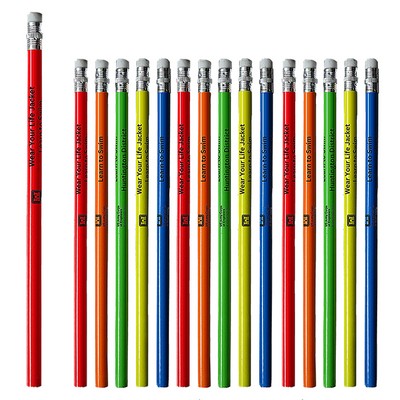 Pencils with Erasers Drawstring Backpack