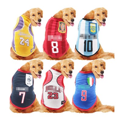 Pet Jersey Vest