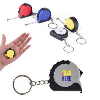 Mini 3ft Metal Tape Measure Full Color Logo