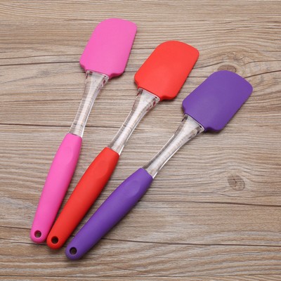 Silicone Spatula With Transparent Acrylic Handle