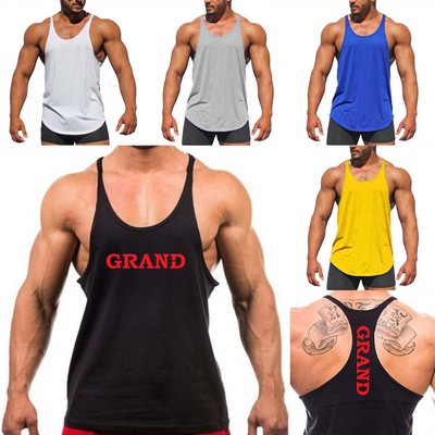 Men' S Fitness Y - Back Tank Top