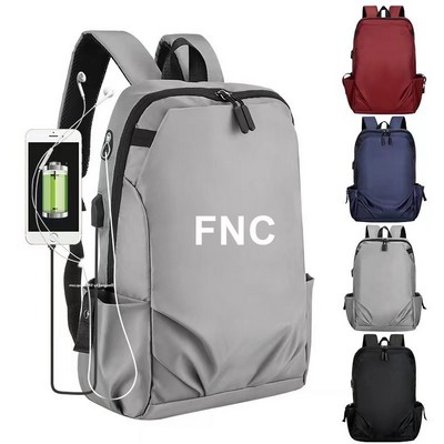 Waterproof USB Laptop Charger Backpack