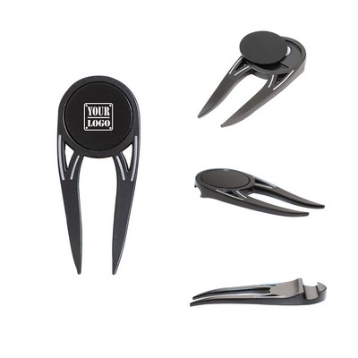 Golf Divot Repair Tool With Bottle Opener