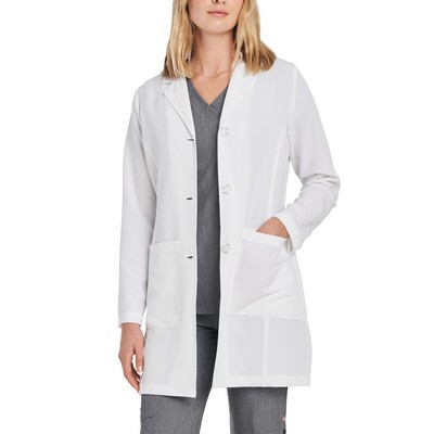 White Cross - V-Tess - Women's Four-Pocket 34" Mid-Length Tablet Lab Coat